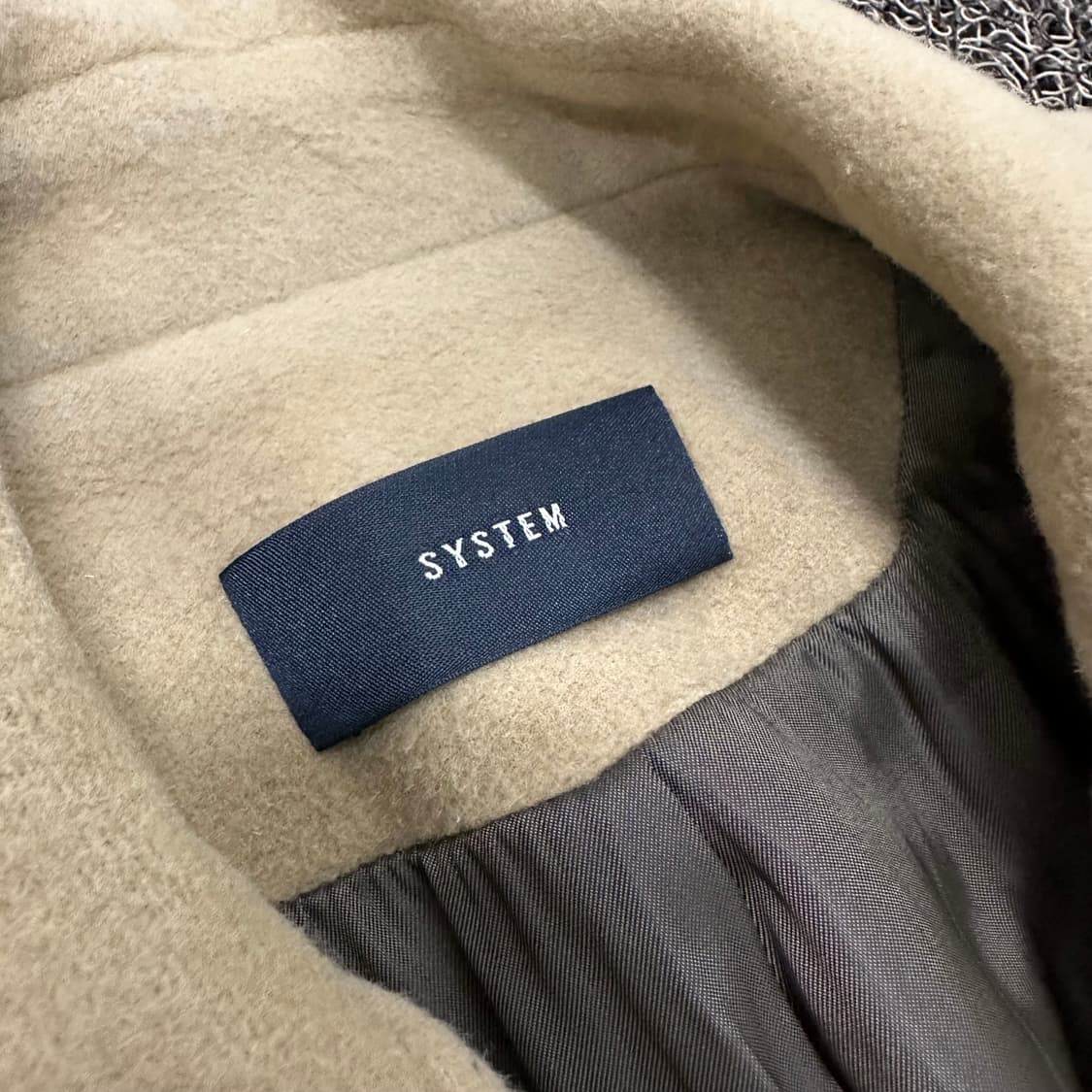 SYSTEM 시스템 한섬 여성 양모 카시미어 코트 신장 160 상품이미지4