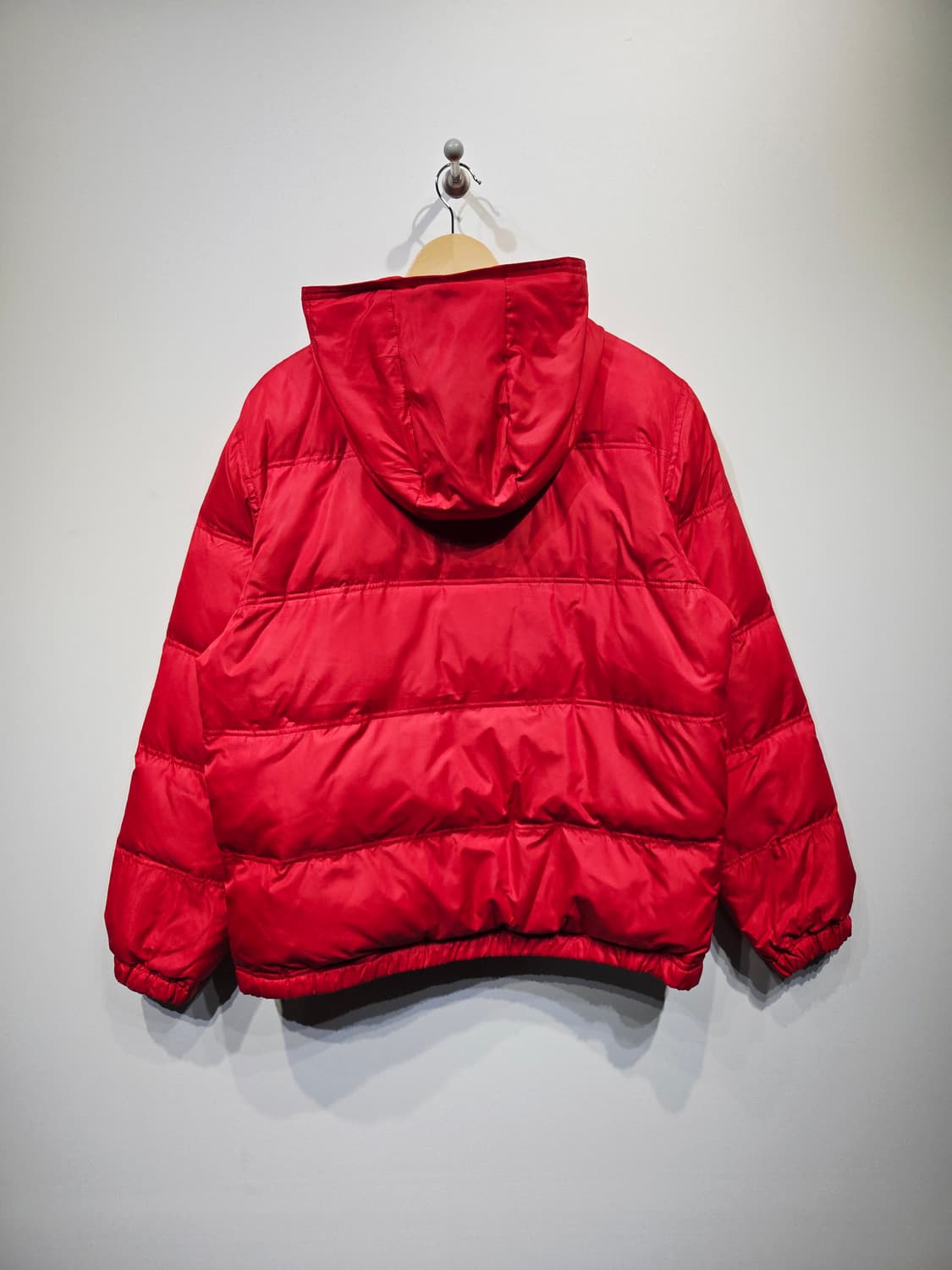 홀리스터 레돈도 레드 다운 후드 패딩 상품이미지6