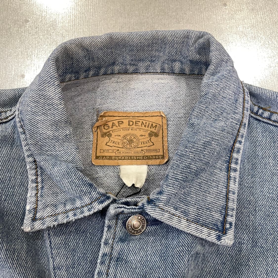 90s Gap 갭 트러커 데님 자켓 상품이미지9