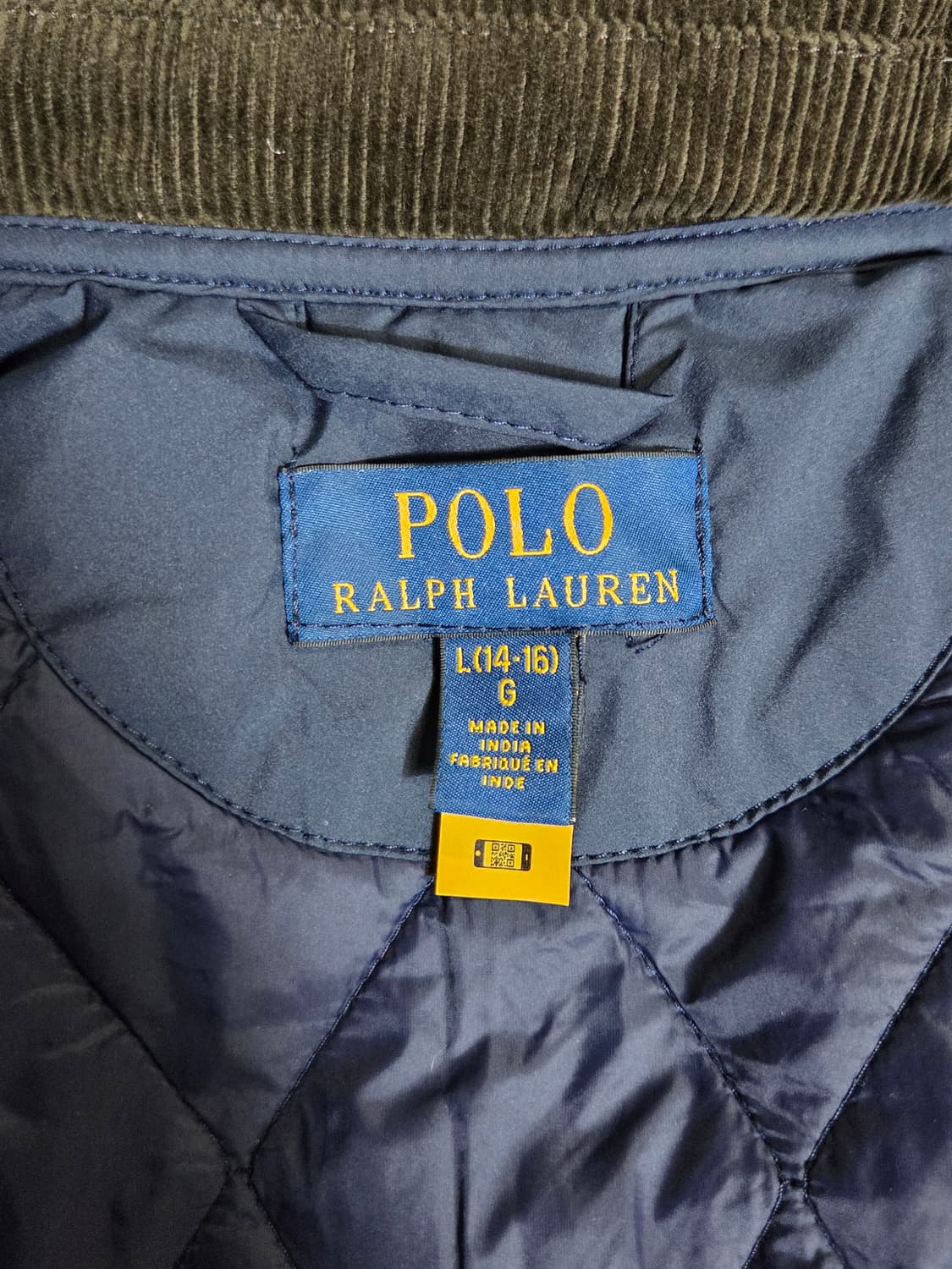 [폴로 랄프로렌] 후드 퀄팅 자켓 판매합니다. 상품이미지3