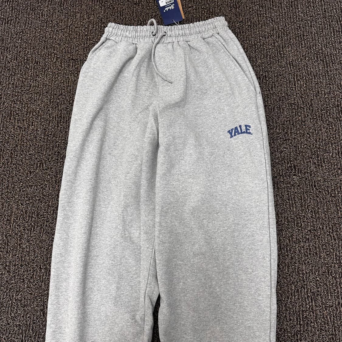 [새상품] YALE 예일 트레이닝 운동복 추리닝 바지 팬츠 그레이 M 상품이미지2