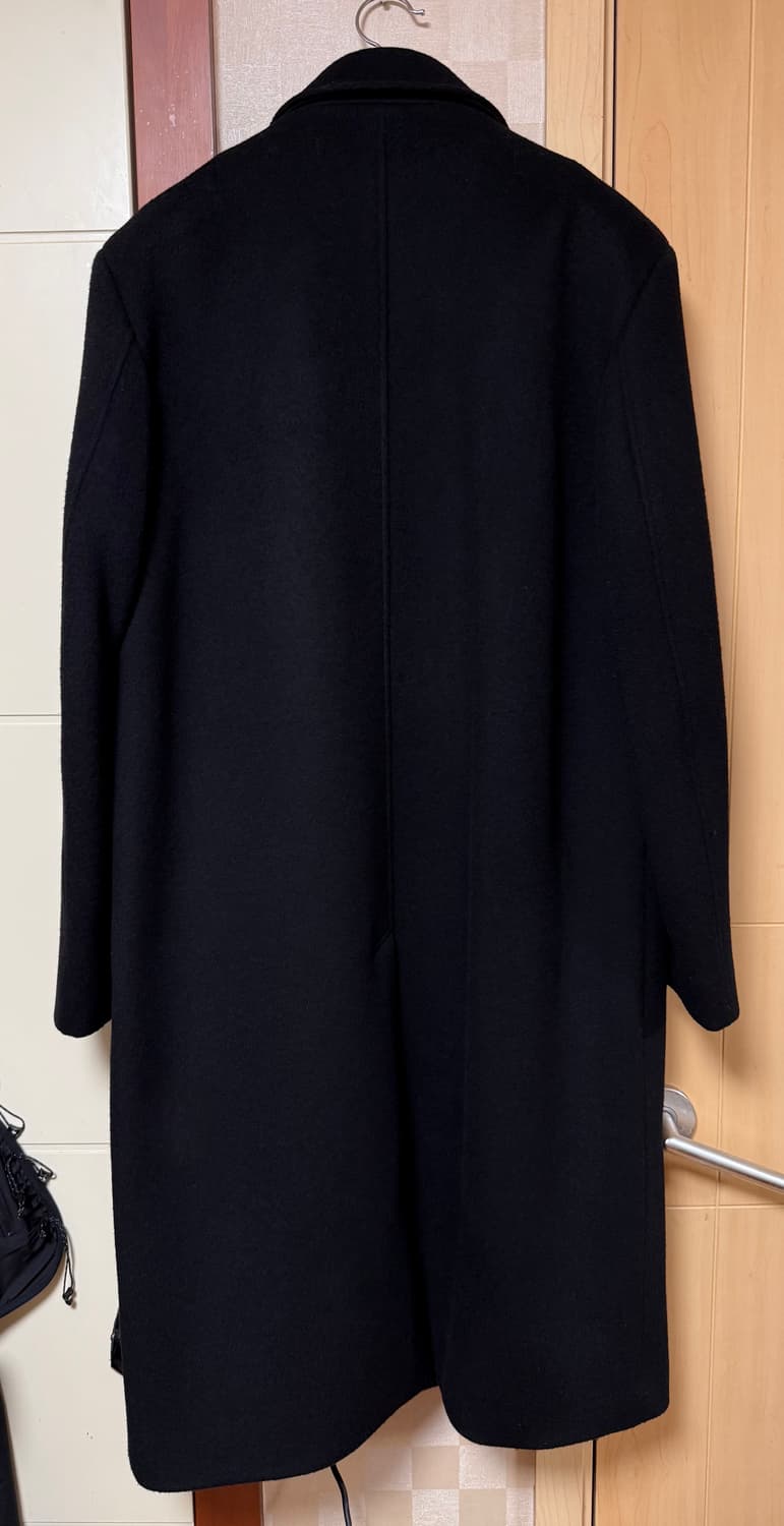 [5] 브라운야드 오버사이즈 체스터 필드 코트 /블랙 상품이미지4