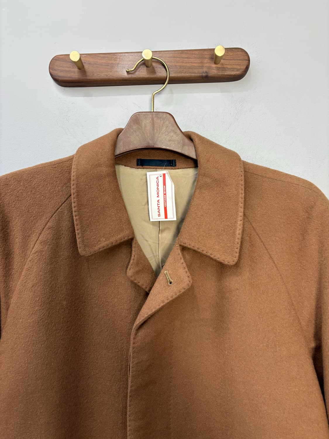 재팬빈티지 브라운 캐시미어 코트 A2775 상품이미지3