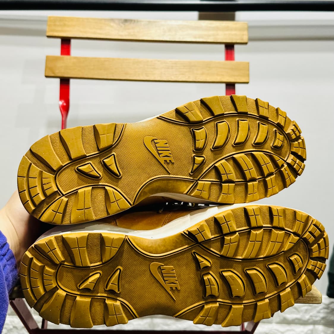 270) 나이키 운동화 남성 남자 신발 마노아 레더 브라운 상품이미지6