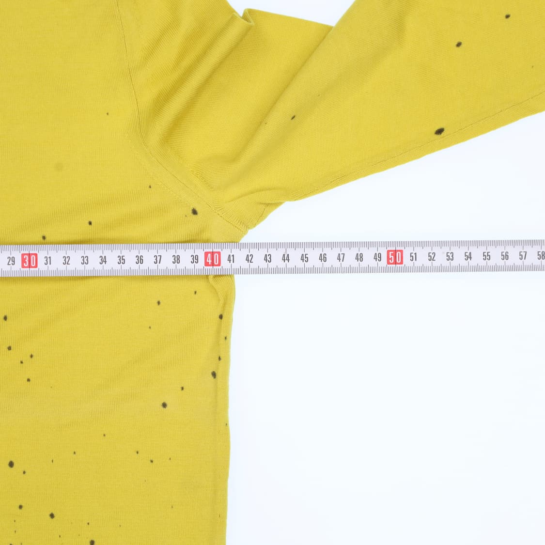 M 입생로랑 브이넥 울 니트 N7585 상품이미지5