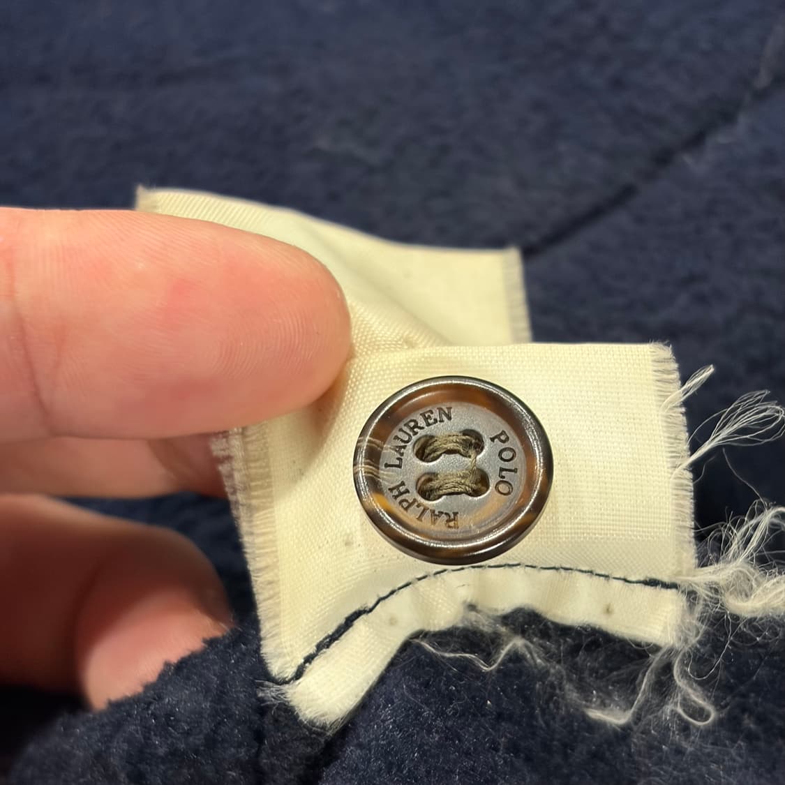 [100] 폴로 랄프로렌 네이비 플리스 집업 자켓 B848 상품이미지9