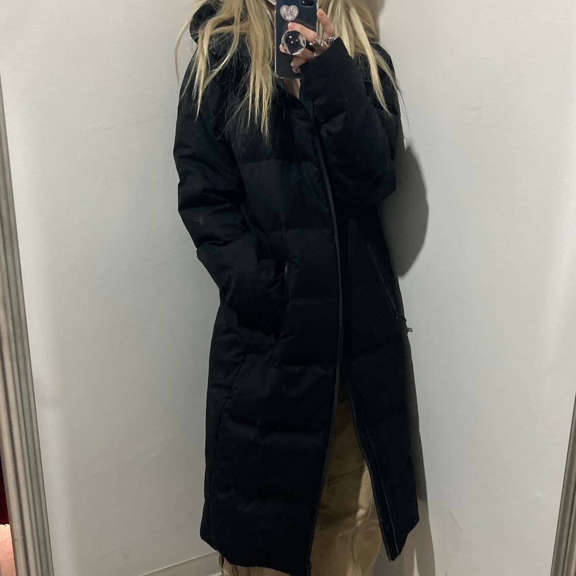 데상트 얼터레인 미즈사와 롱 패딩 상품이미지1