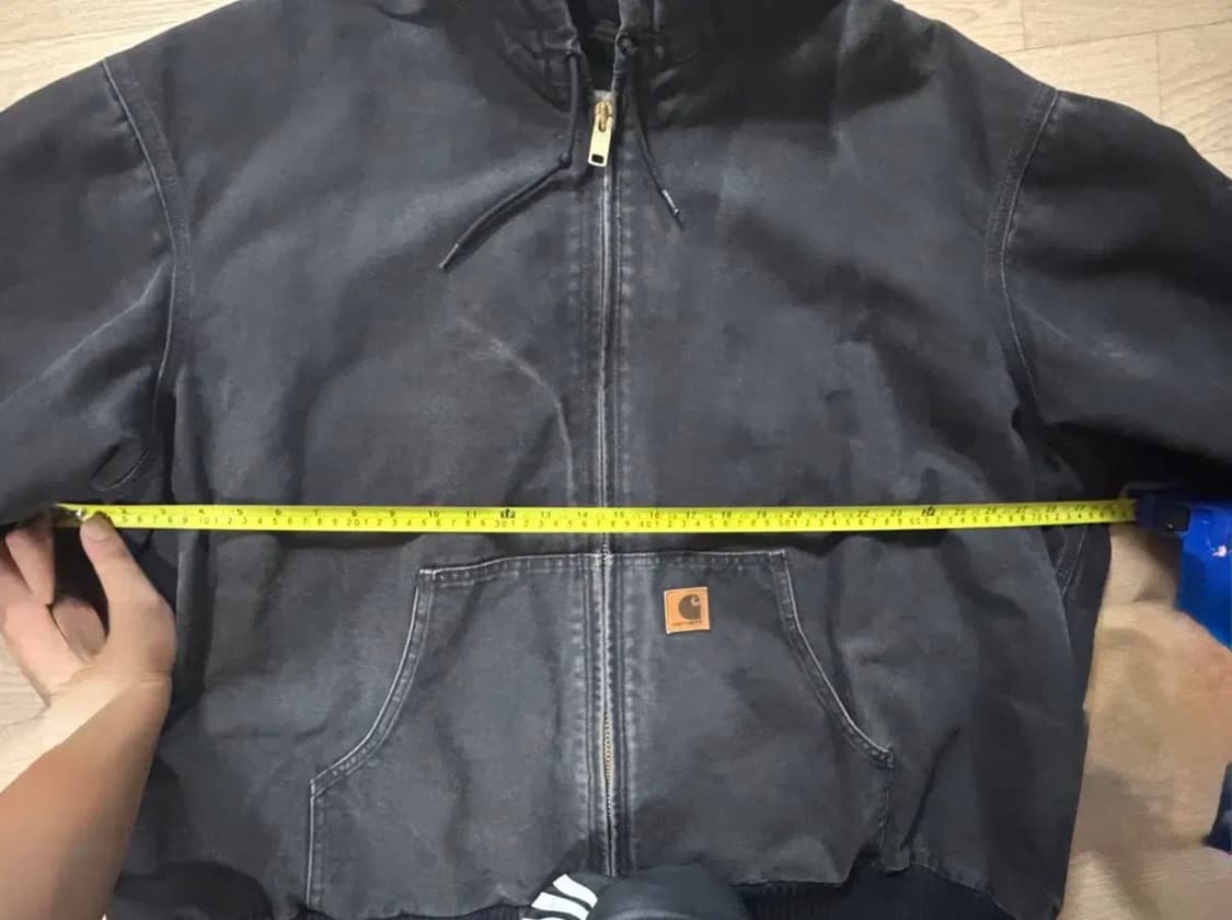 칼하트 3XL J130BLK 덕액티브 후드자켓 팝니다 상품이미지5