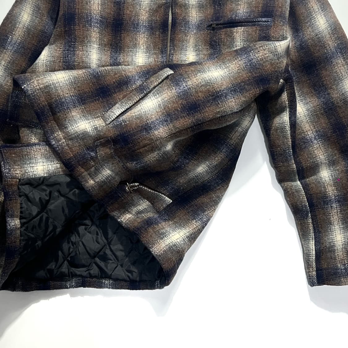 Vintage Check Wool jacket 상품이미지4