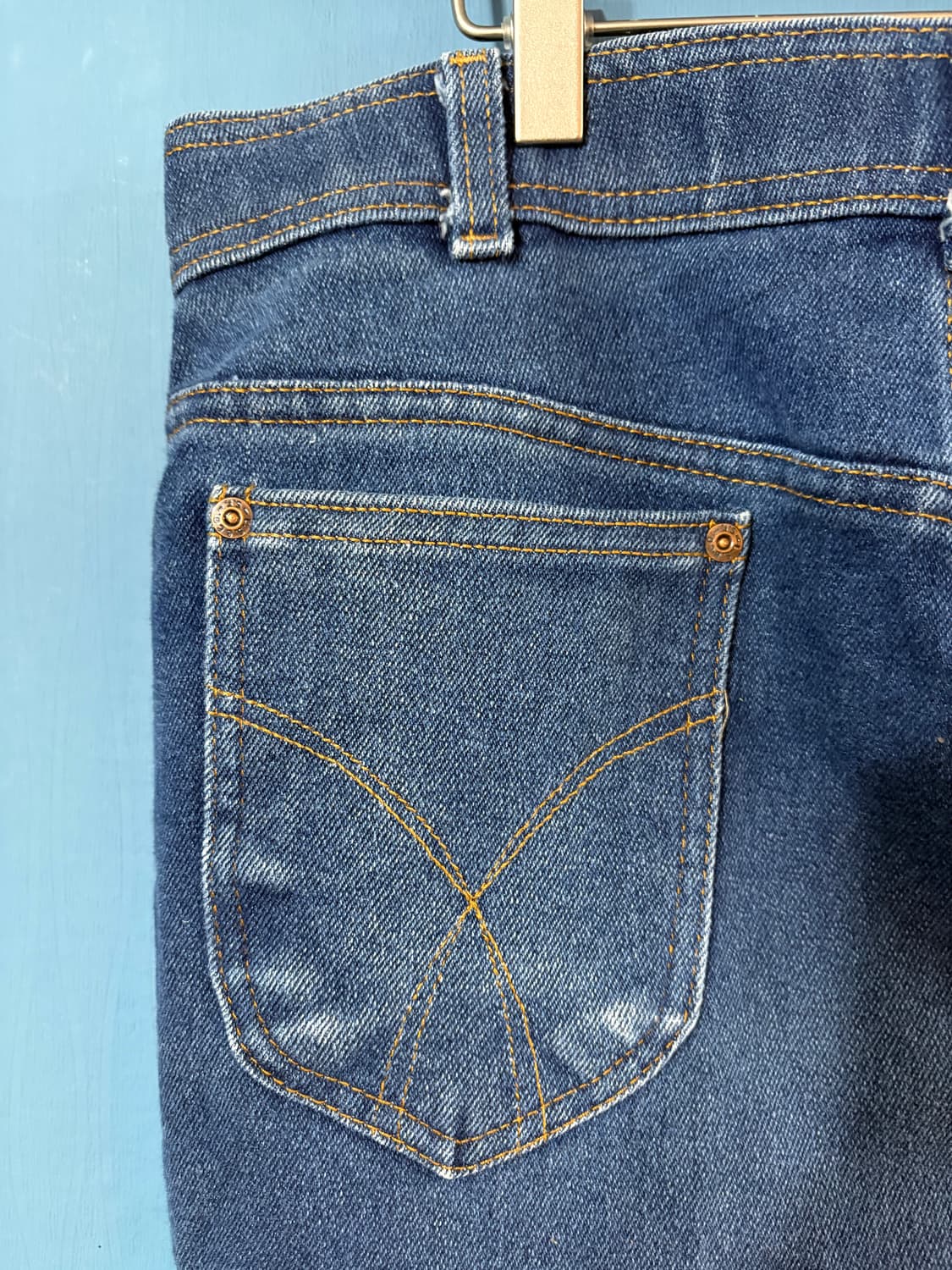 80’s Levis Action jeans Orange tab Denim 상품이미지9