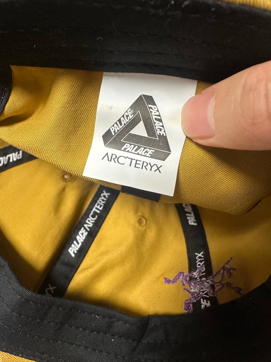 아크테릭스 팔라스 20fw 6패널 캡 골드 상품이미지4