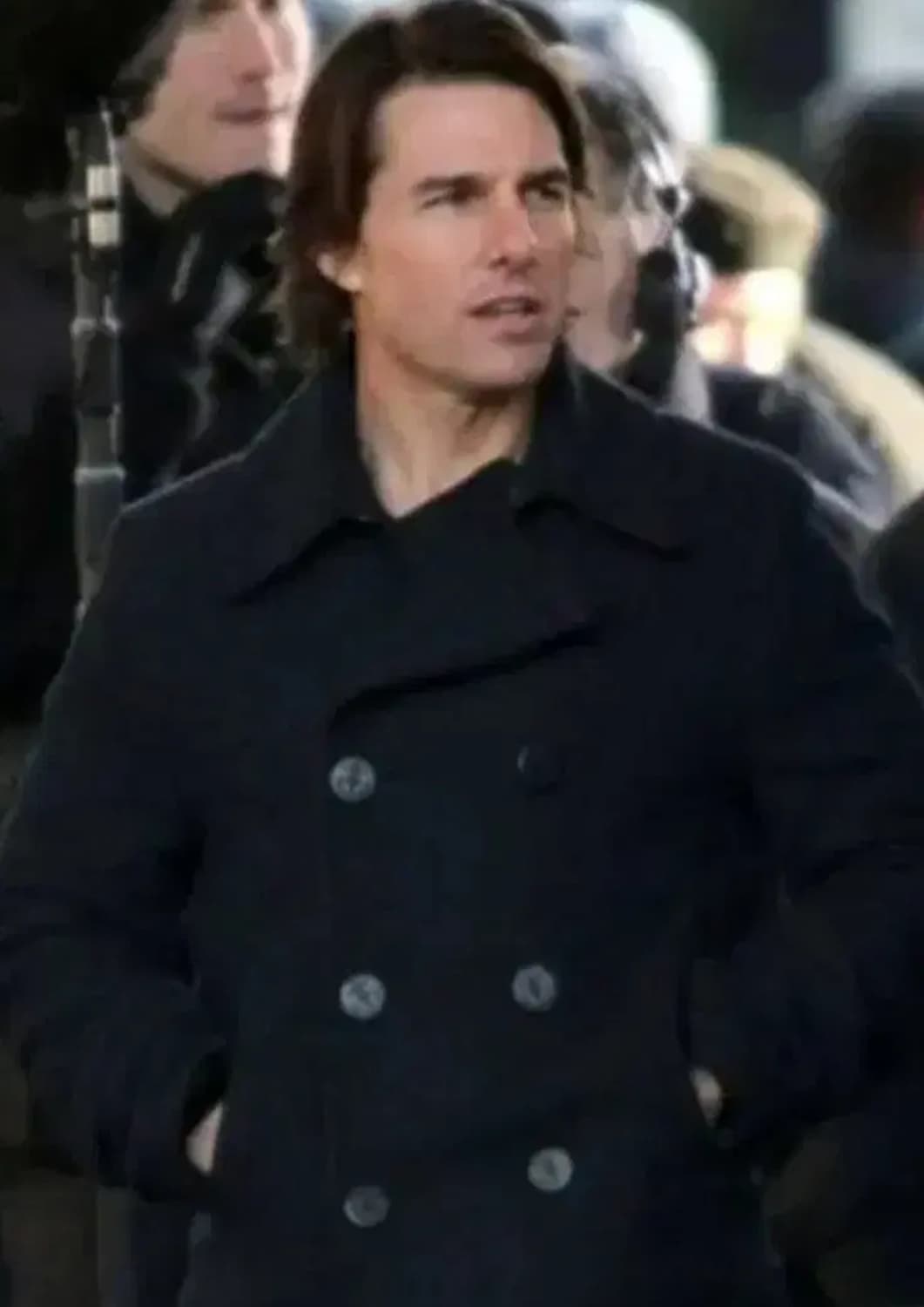 새제품급 오리지날 신형 미국제조 미해군 TYPE 쇼트사 울 싱글 피코트 상품이미지1