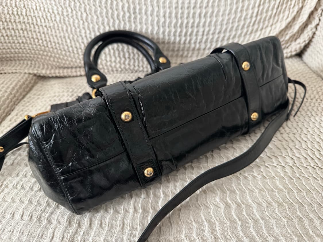 미우미우 비텔로 럭스 사첼백 토트백 숄더크로스백 상품이미지5