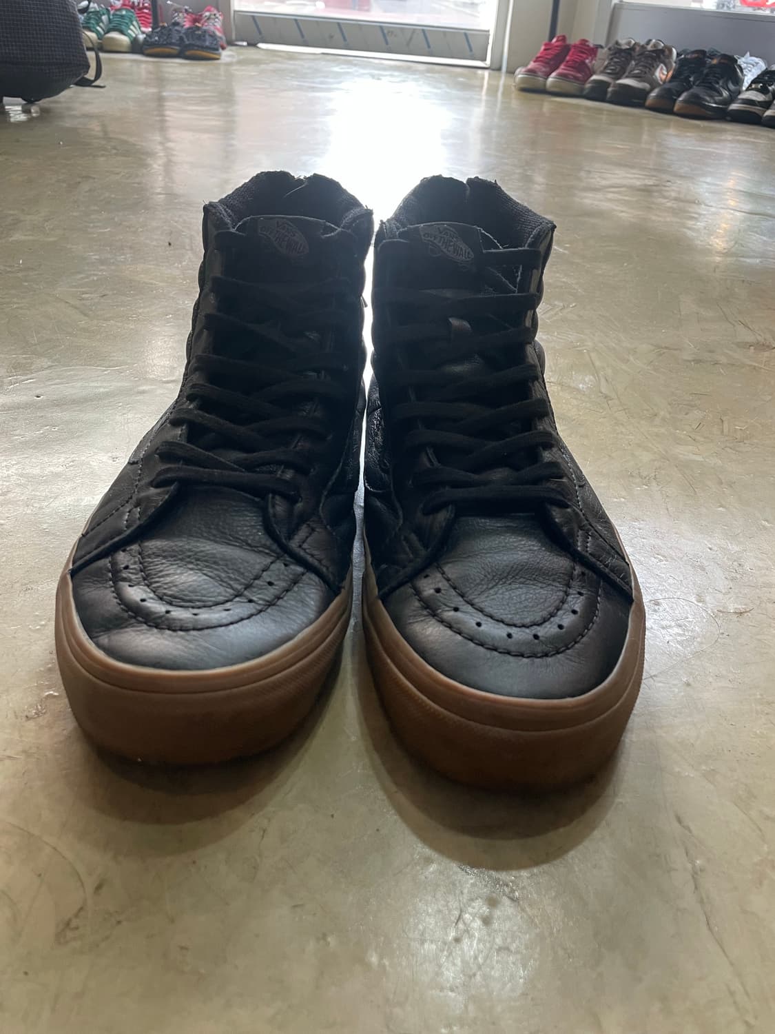 Vans 반스 가죽 스케이트 하이 270 상품이미지2