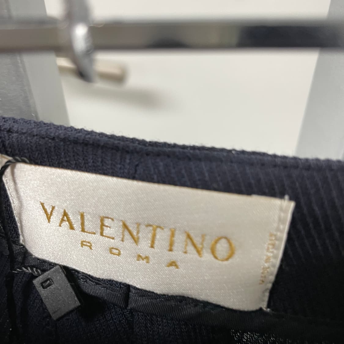 발렌티노 네이비 슬랙스 40(W) 상품이미지5