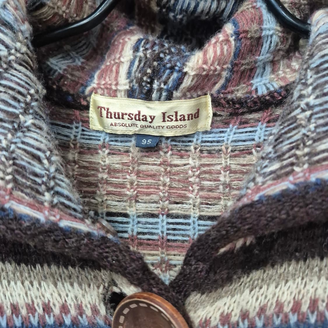 썰스데이아일랜드  에스닉 롱후드가디건 상품이미지6