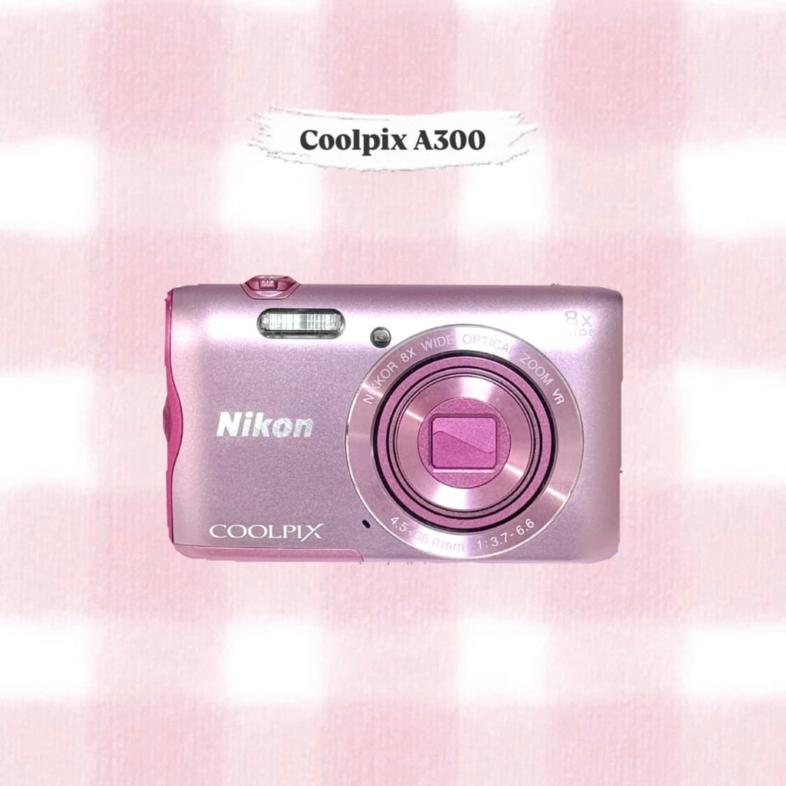 니콘 쿨픽스 A300 핑크 빈티지디카 상품이미지1