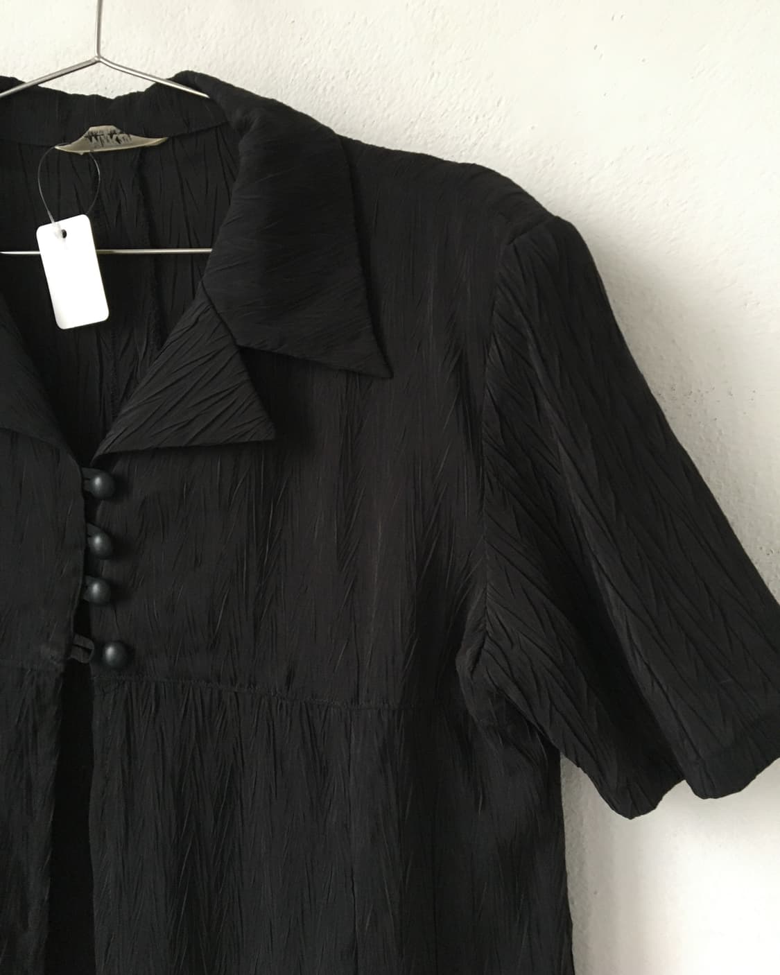 Pleats line point long jacket 상품이미지5