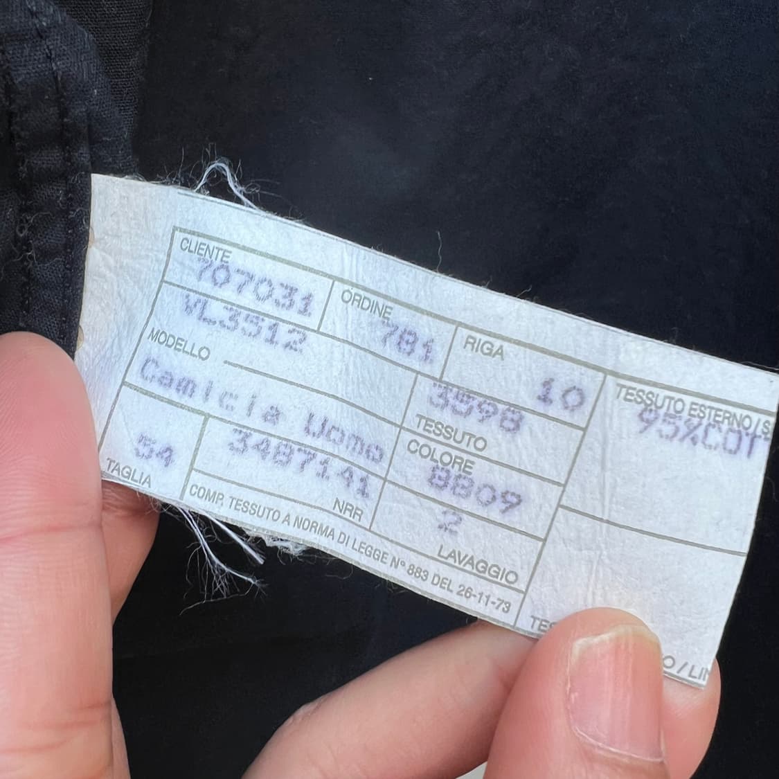 80‘s 엠포리오 아르마니 벨크로 셔츠 상품이미지10