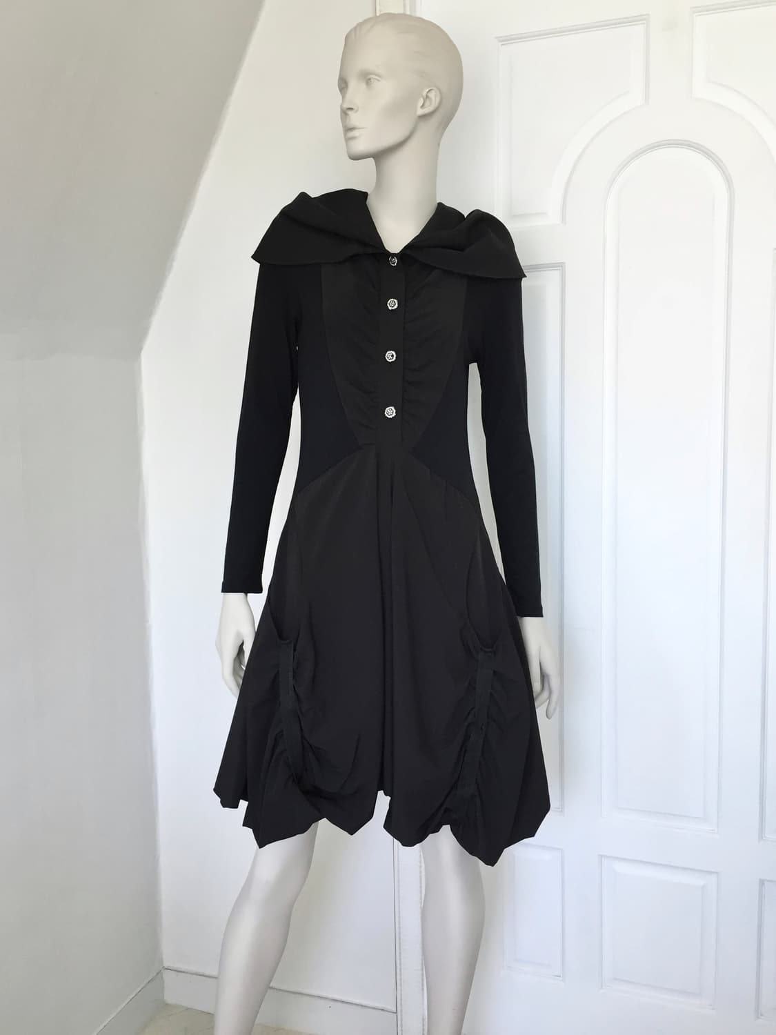 Cubic Button balloon dress 상품이미지2