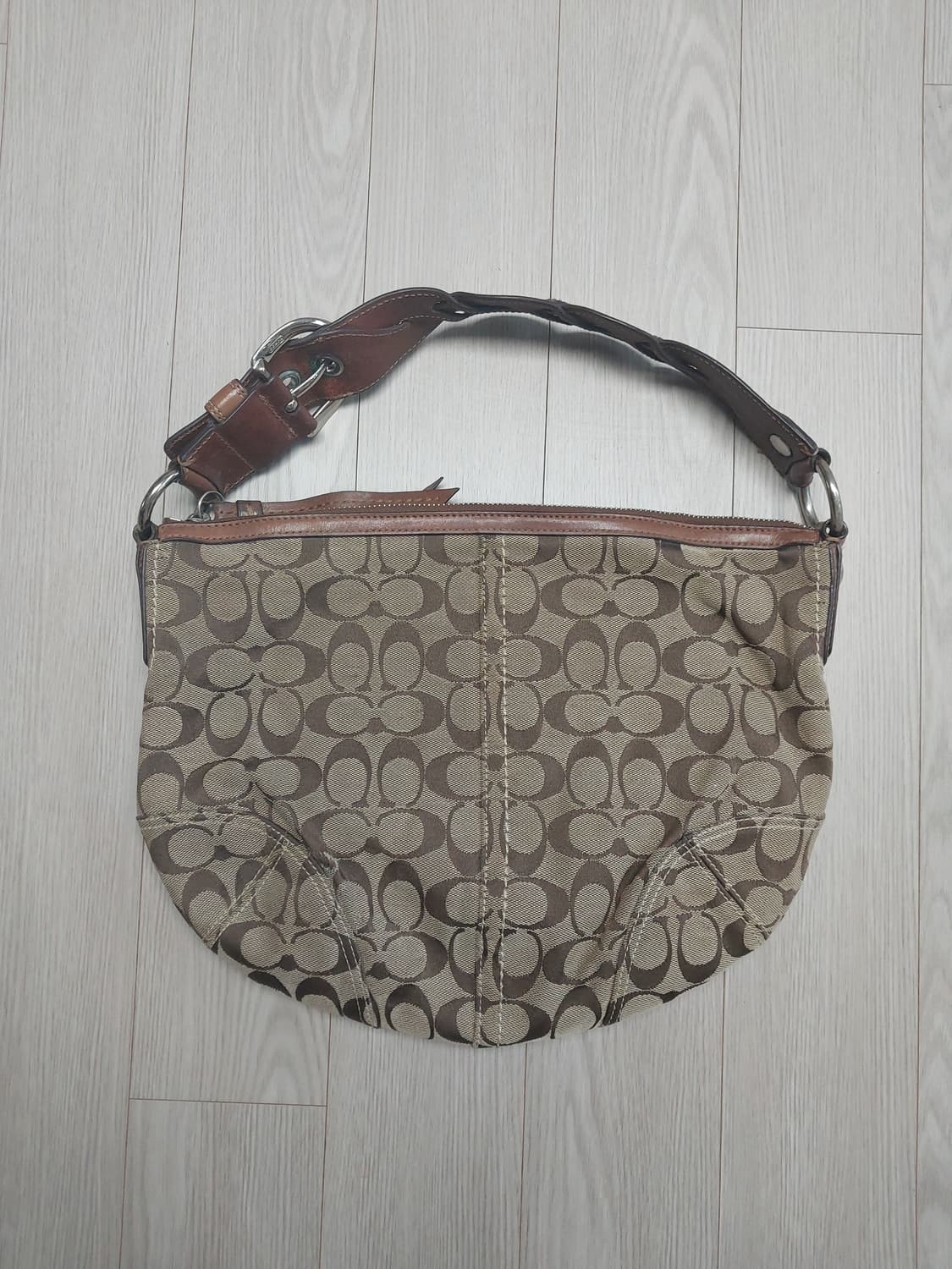 코치 빈티지 소호 캔버스 호보백 상품이미지5