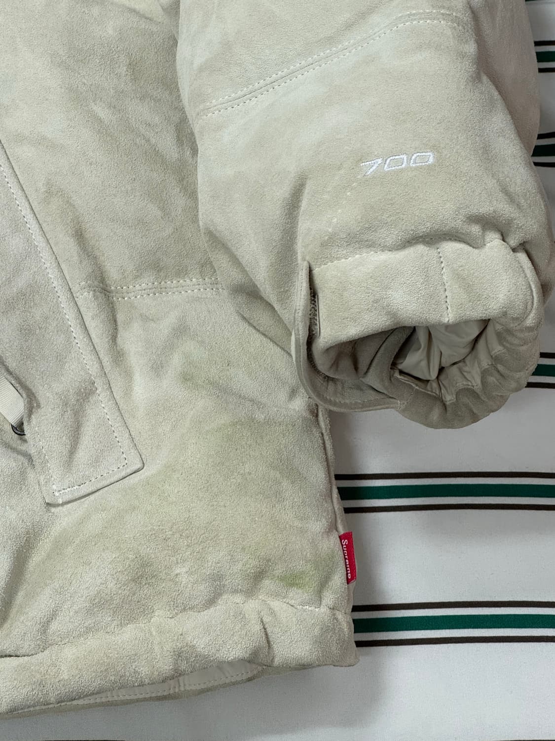 L) 슈프림 노스페이스 스웨이드 스톤 상품이미지2