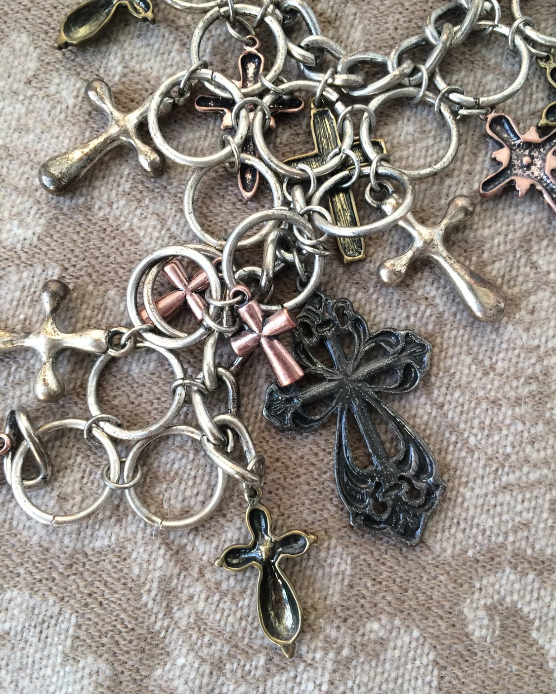 cross layer chain necklace 상품이미지7
