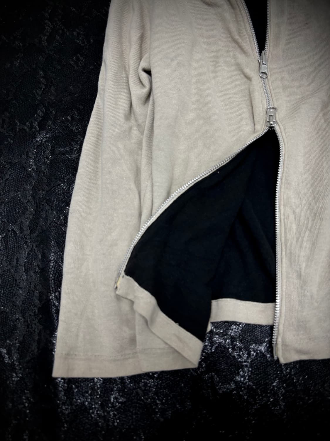 “vintage” reversible Black&Ivory 2-way K 상품이미지2