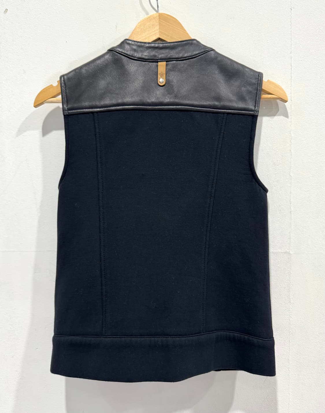 Mackage 여성 가죽 조끼 S 블랙 상품이미지2