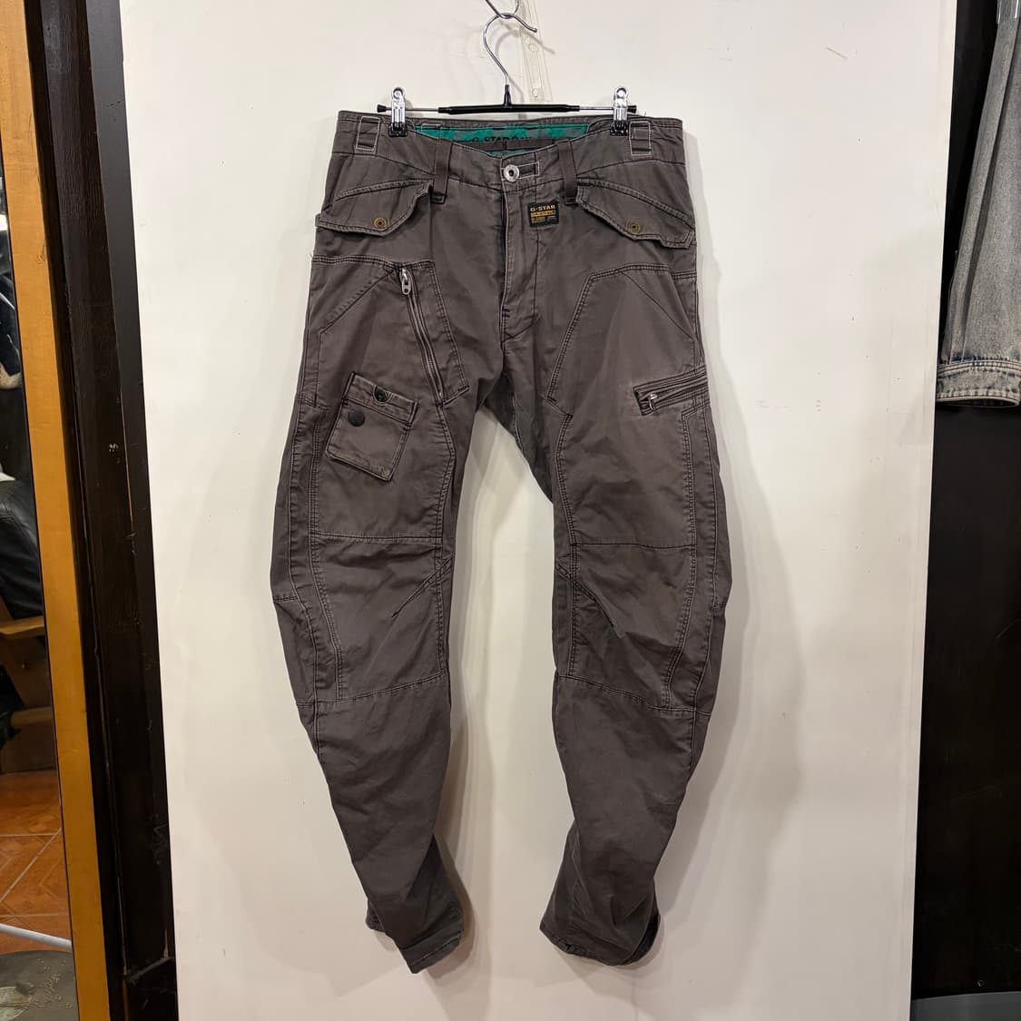 지스타로우 커브드 팬츠  상품이미지1