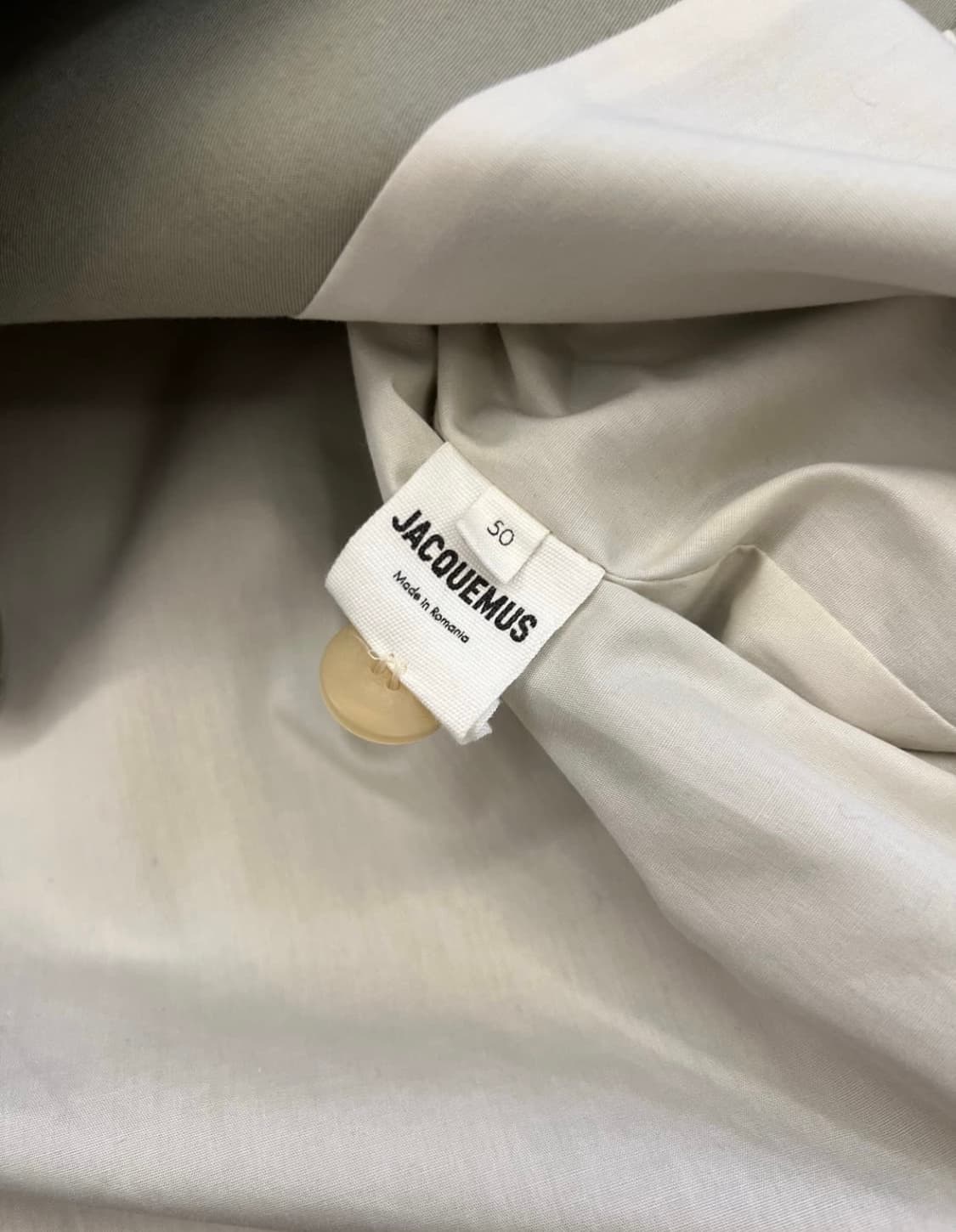 자크뮈스 르블루종 그레인 자켓 50 카키 상품이미지6