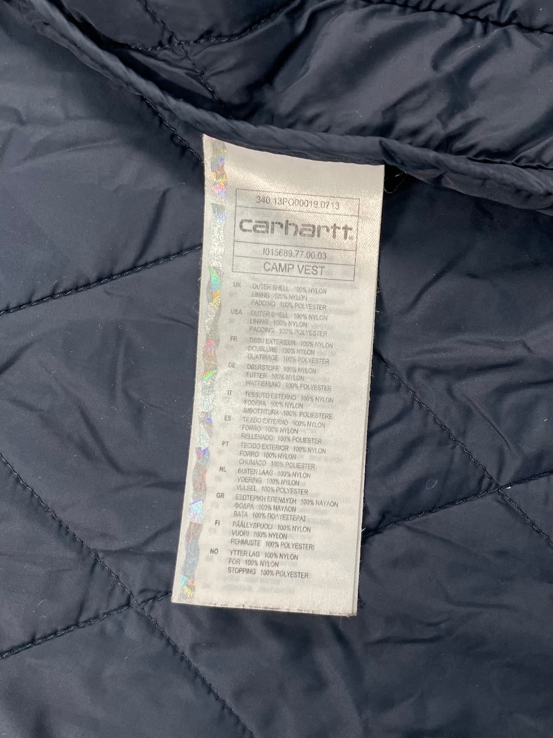 칼하트 퀼팅 캠프 베스트 상품이미지6