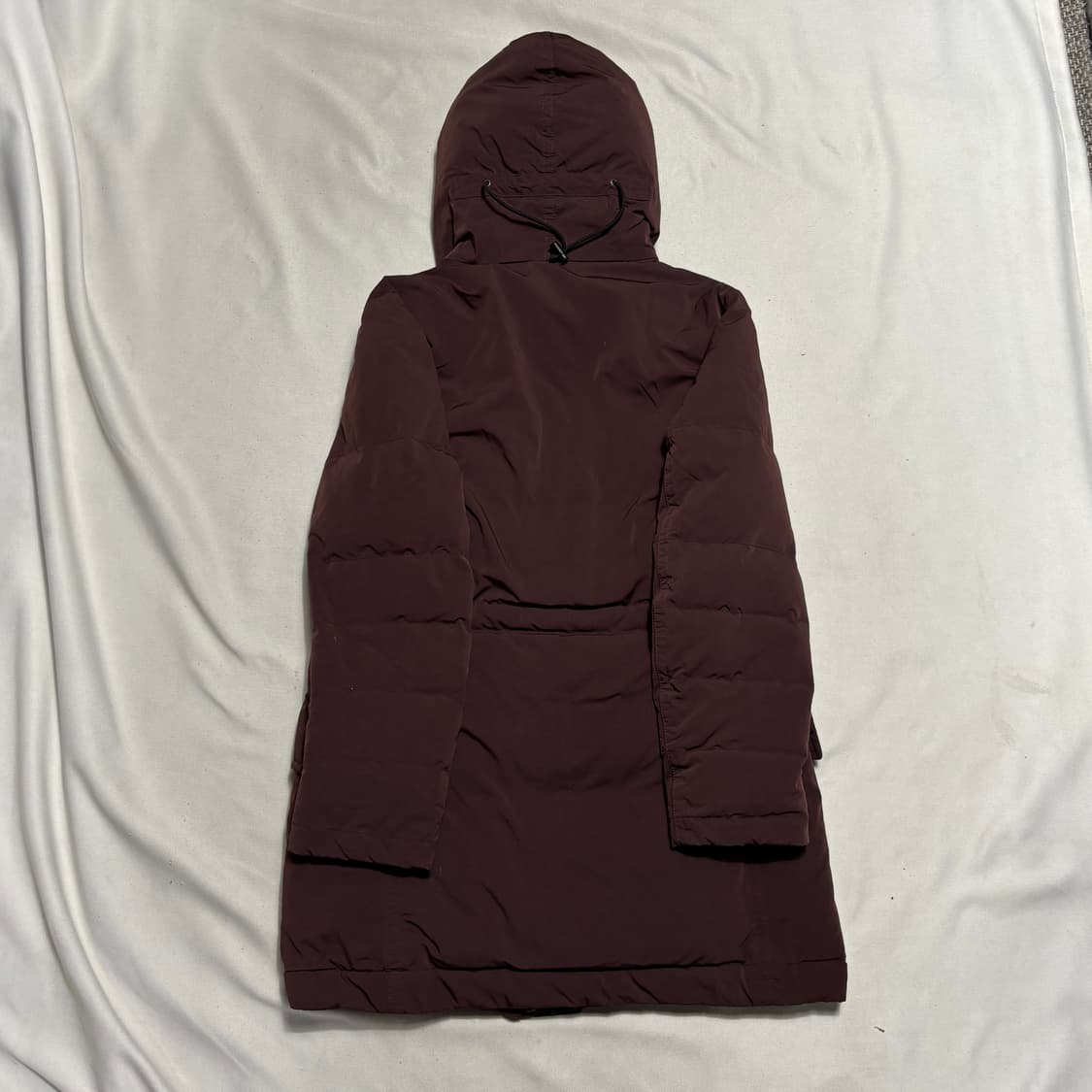 95 C.P.컴퍼니 버건디 후드 고글 덕다운 패딩  상품이미지3