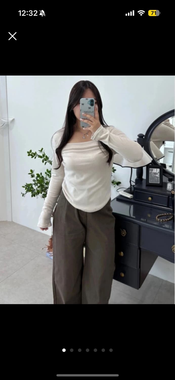 하티66 made 자체제작 볼레로 긴팔티셔츠 상품이미지2