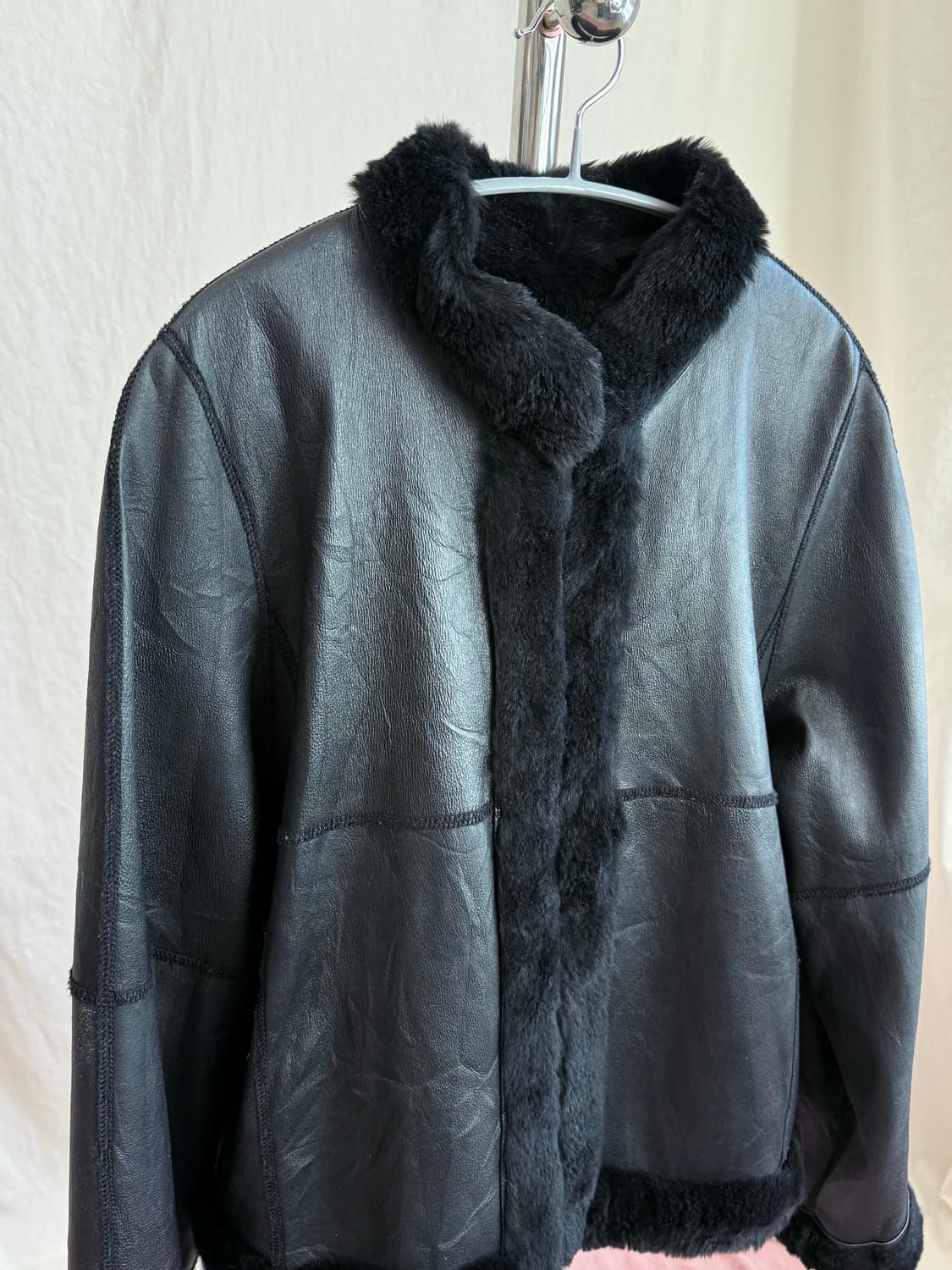 리버서블 무스탕 /시어링 자켓 (Reversible) 상품이미지3