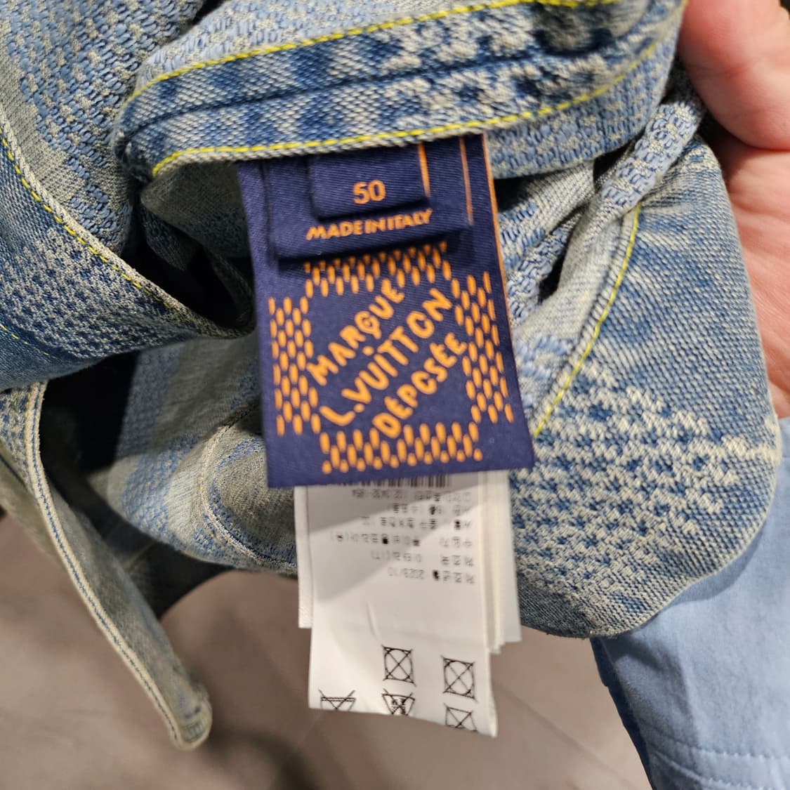 루이비통 3D 퍼렐 카라리스 데님 신상 자켓 상품이미지6