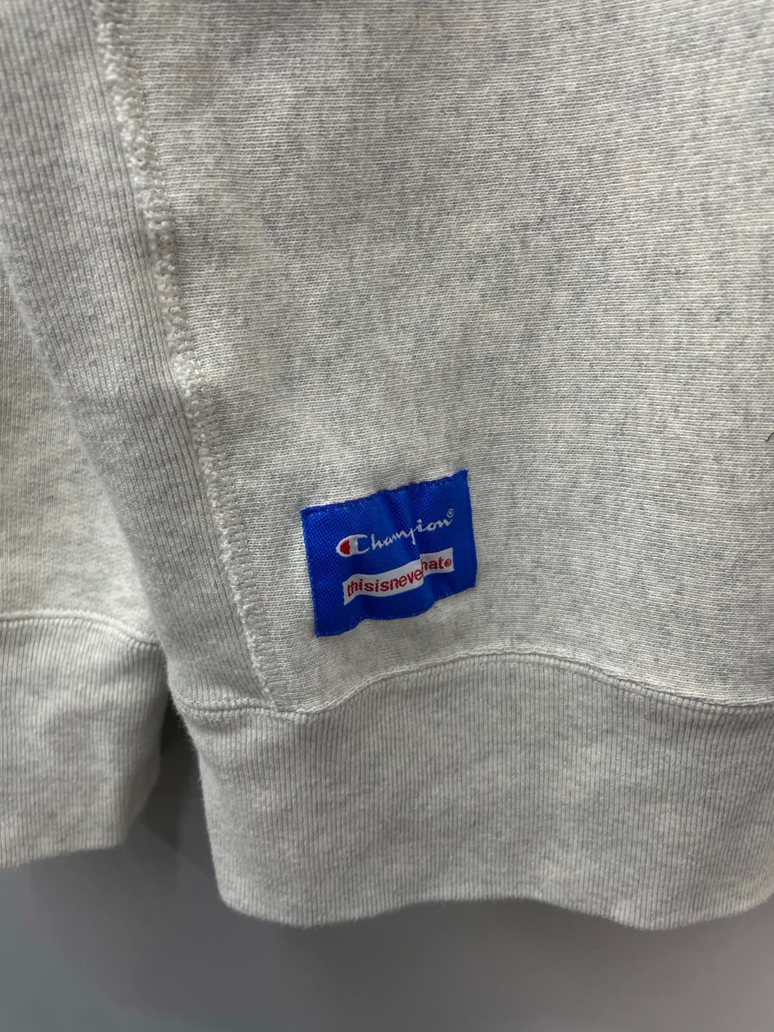 챔피온x디스이즈네버댓 리버스 위브 블루택 트랙팀 스웨트셔츠 H998 상품이미지6