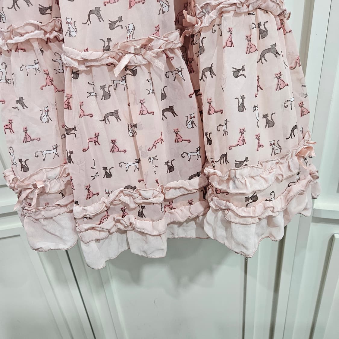 바디라인(BODYLINE)  레이스업 원피스 상품이미지4