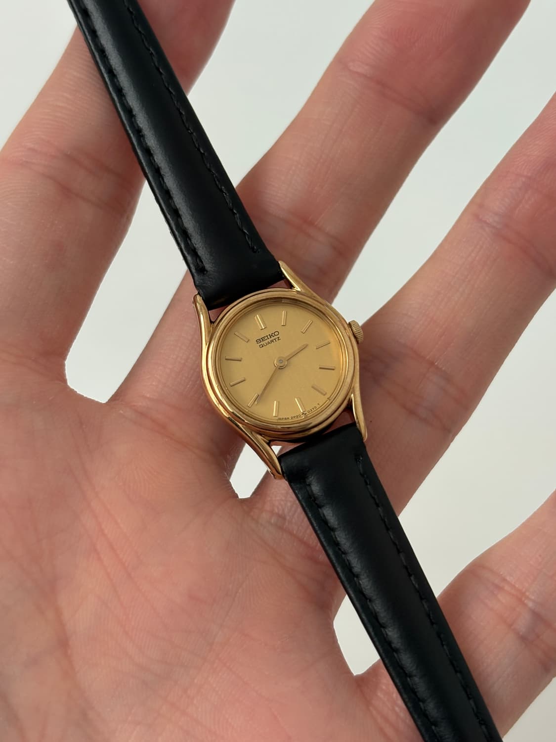 80s gold mini ladies quartz (deadstock) 상품이미지2