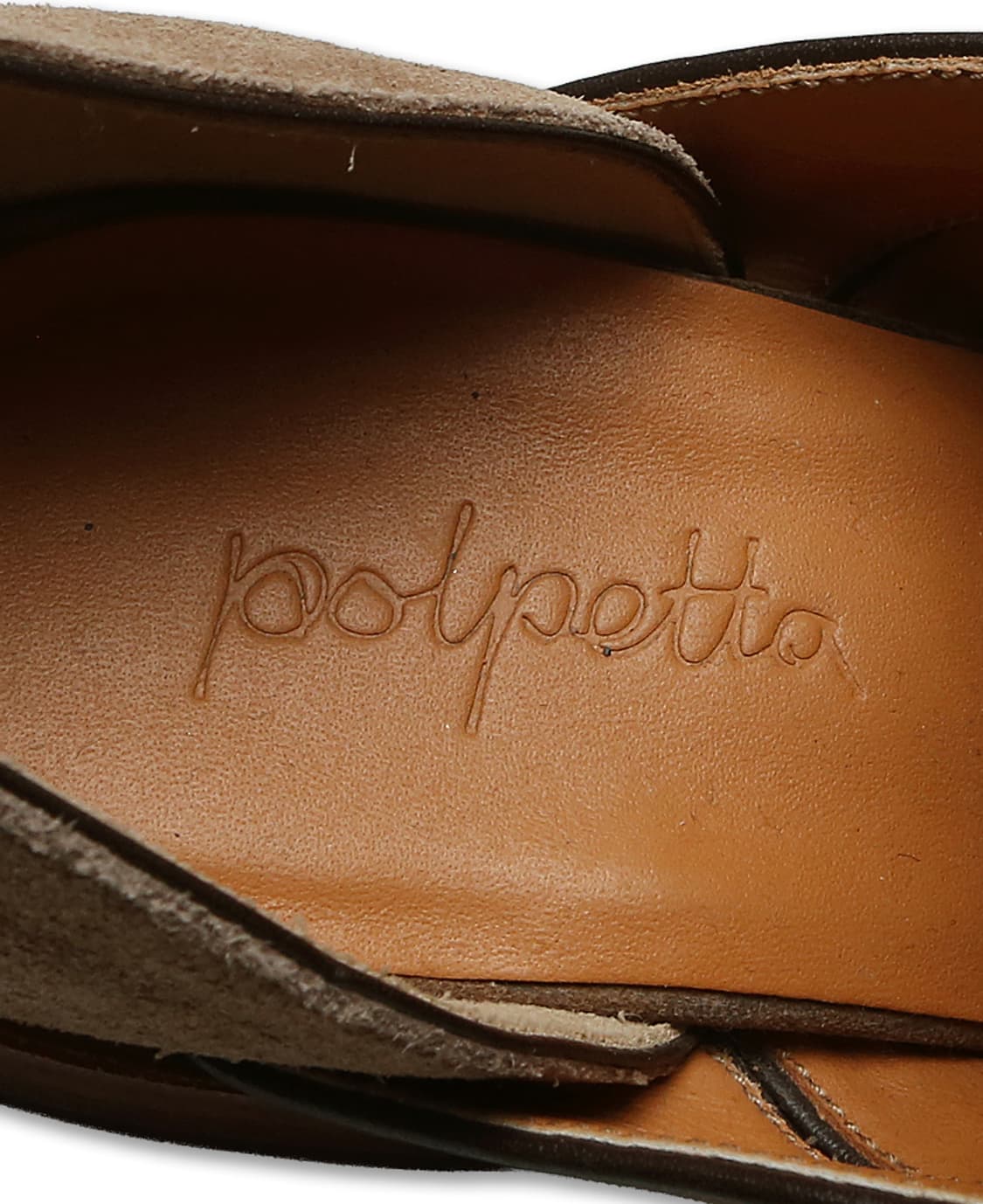 폴페따 [Polpetta] 스웨이드 럭셔리 클래식 구르카 샌들 상품이미지5