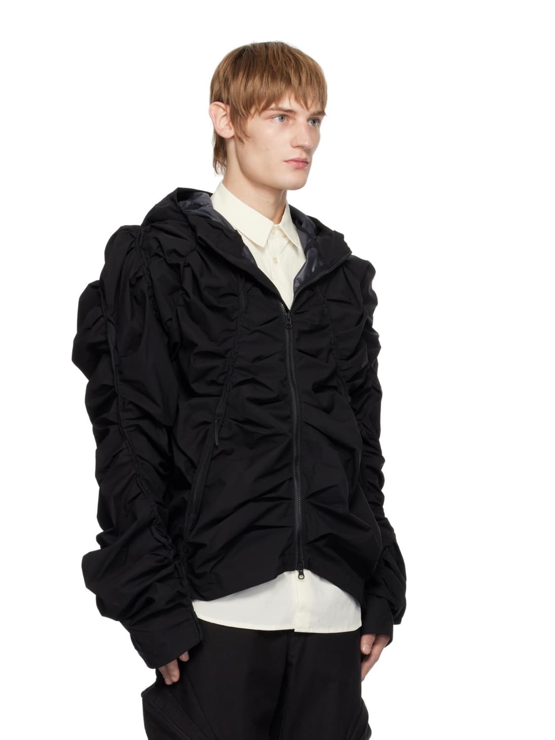 포스트 아카이브 팩션 (파프) 7.0 테크니컬 자켓 레프트 블랙 24FW 상품이미지2