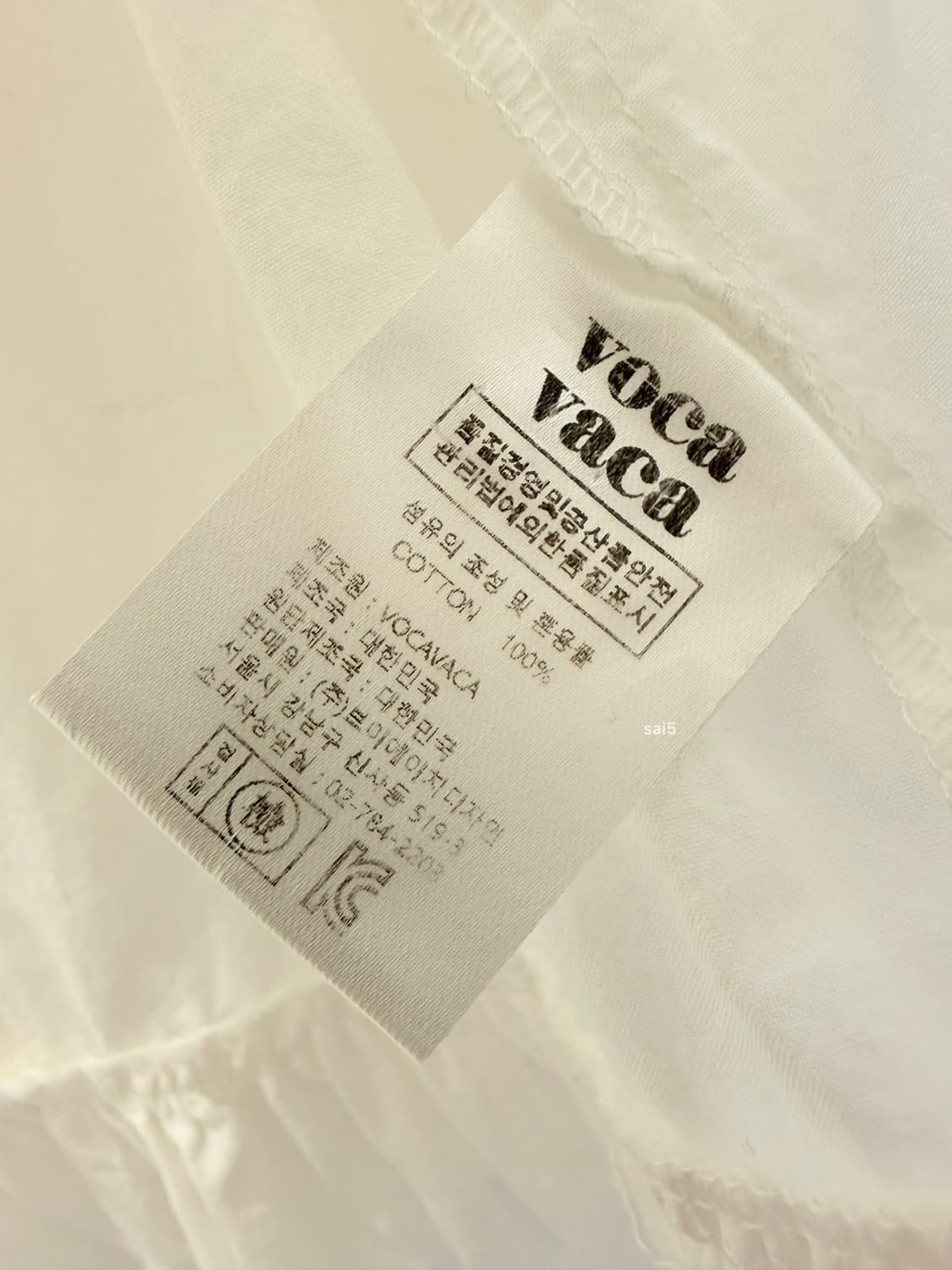 보카바카 로샤 블라우스  상품이미지6