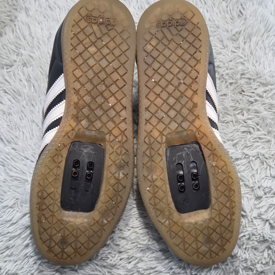4a-26:아디다스 벨로삼바 블랙 사이클화 (245mm) 상품이미지6