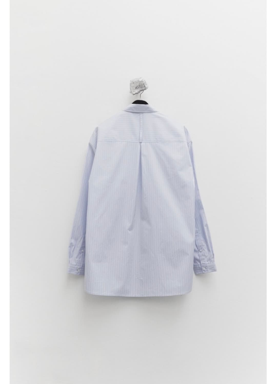 유스 스트라이프 셔츠 블루 스트라이프 M사이즈 판매 상품이미지3