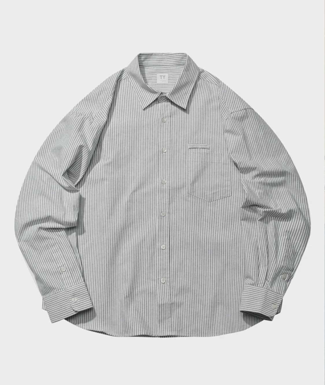 틀영 올데이 스트라이프 셔츠 - S급 상품이미지4