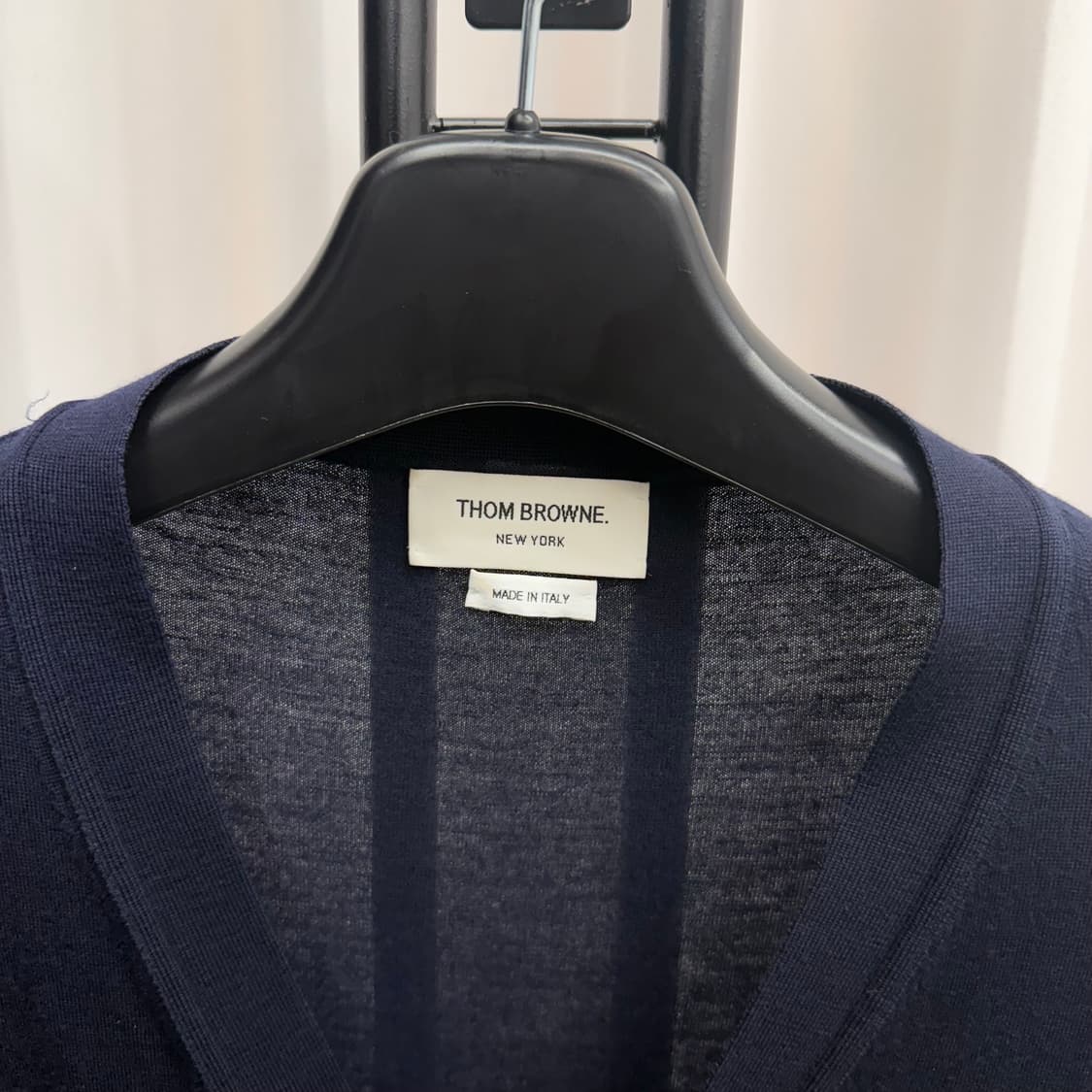 [5] 톰브라운 메리노 울 가디건 네이비 상품이미지2