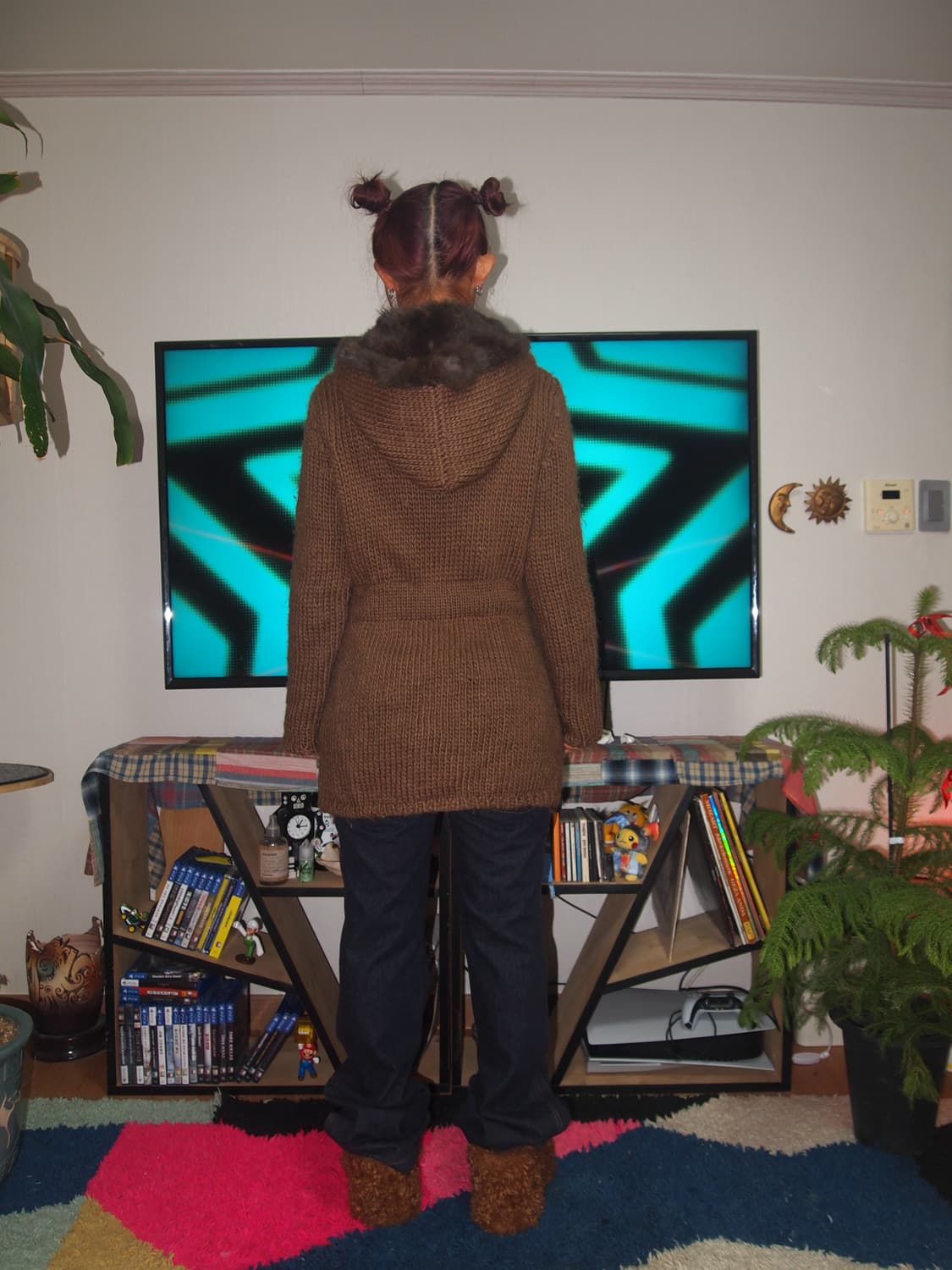 VTG 퍼 트리밍 후드 상품이미지3