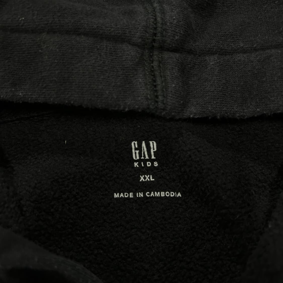 GAP 블랙 후드티 2XL 상품이미지2