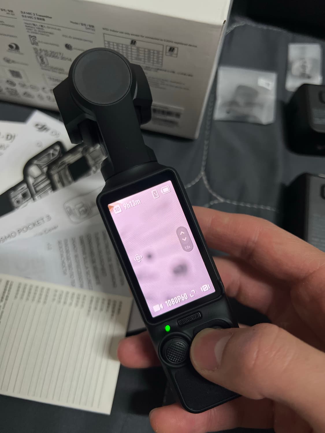 DJI 오즈모 포켓 3 크리에이터 콤보 풀세트 + 렉사 SD카드 상품이미지2