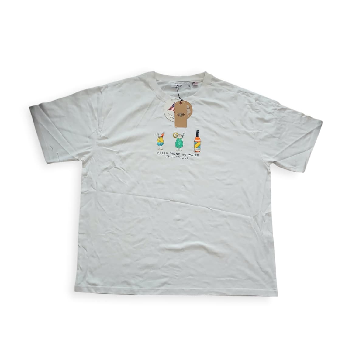 Quash 칵테일 자수 반팔티셔츠 USA 🇺🇸 상품이미지1